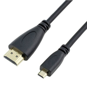 UniSync Micro HDMI轉HDMI高畫質4K影音認證鍍金頭傳輸線 3M