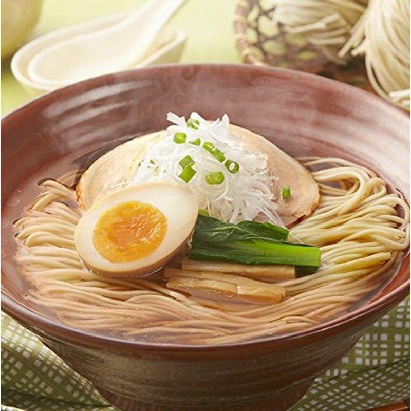 稲庭干中華 ＩＨー６〔(麺80g×2・比内地鶏ラーメンスープ42g×2)×6箱入〕