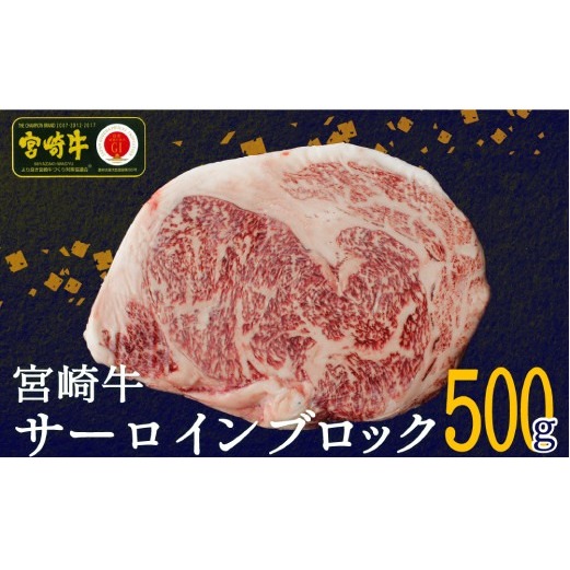 宮崎牛サーロインブロック500g