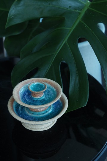 噴水池 許願池 噴泉 陶瓷擺件