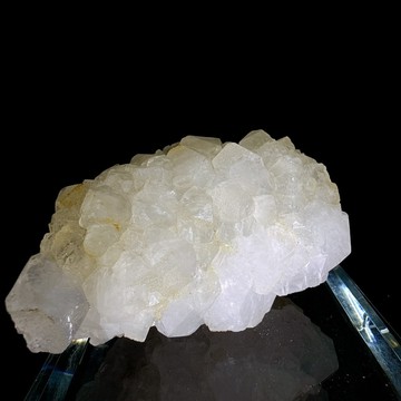 [水晶專賣24h出貨] X5 天然印度沸石礦物 魚眼石  消磁 淨化 方解石 水晶 礦石 共生礦物