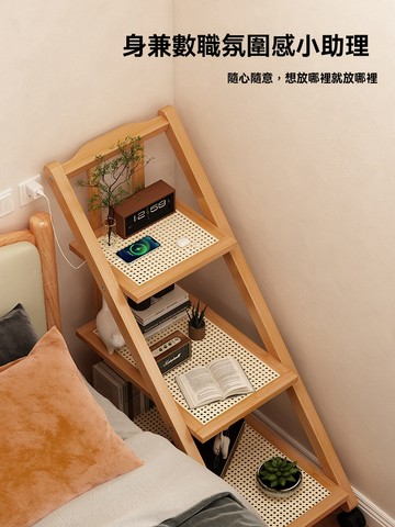 OSLE 床頭櫃子置物架家用臥室小邊幾輕奢高級感小型神器替代品