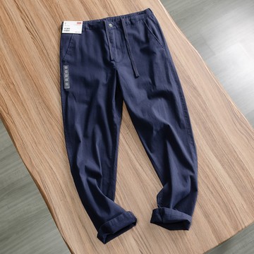 日系直筒亞麻長褲 / YKK拉鍊 / 26%純亞麻 / 薄款涼爽 / 4色 / M-2XL【QTJBY4847】