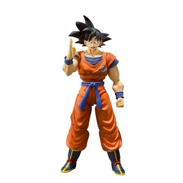 現貨 BANDAI S.H.Figuarts SHF 七龍珠Z 孫悟空 地球上的賽亞人 可動完成品