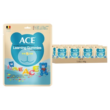 ACE 字母Q軟糖  綜合口味  48g  72包