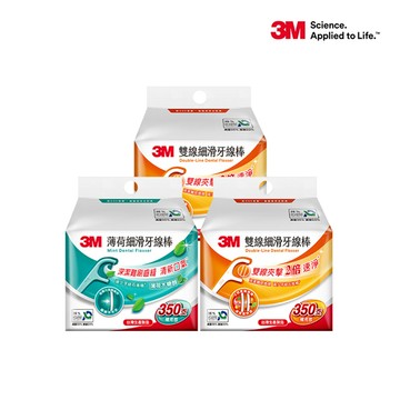 3M 細滑牙線棒補充包_ECO包裝 (箱購) 多款任選