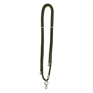 AIDA CHICLINK 手機掛繩 附掛片 鋅合金+聚酯纖維+不鏽鋼 160cm  軍典綠  1條