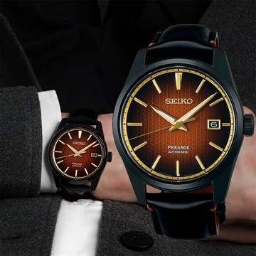 SEIKO 精工 Presage 新銳 歌舞伎限量機械錶-39.3mm(SPB331J1/6R35-02B0R)