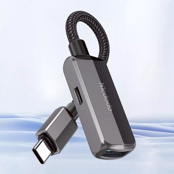 蔚藍系列60W二合一OTG轉接器USB-C to USB-C+A CA283