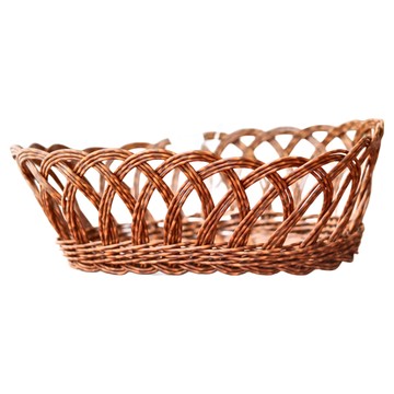 UTILE 可水洗編織橢圓籃  聚丙烯和聚乙烯材質  小(20 x 12 x 8cm)  1個  單色