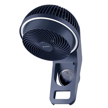 廚房風扇壁掛大風力充電型學生宿舍床上用的超靜音免打孔插電款