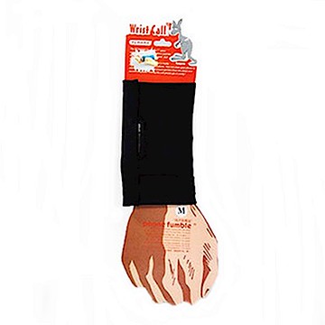 PCMAMA多用途運動手臂套手機套手腕袋手腕套Wrist Bag(黑,厚WC017;可放零錢紙鈔信用卡悠遊卡一卡通)
