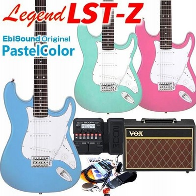 Vee エレキギター エレキギター 初心者セット LST-Z LBL(ライトブルー)/PK(ピンク