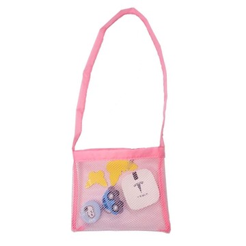 bebehome 多功能收納袋 小方形網袋  24 x 20cm  粉色