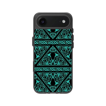 iPhone Air Clear (相機按鈕) 酷墨灰 - Assassin's Creed - Valhalla - Crest Pattern