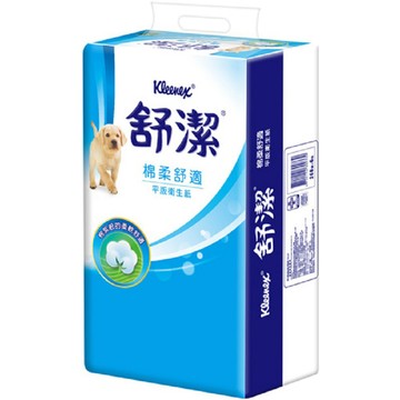 舒潔平版式衛生紙300PCx6
