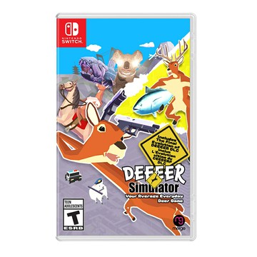【AS電玩】 NS Switch 非常普通的鹿 DEEEER Simulator 中文版