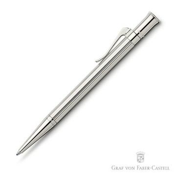 GRAF VON FABER-CASTELL 經典系列鍍白金原子筆