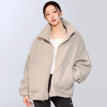 毛茸茸高領羊羔絨外套｜共12色｜XA5410G