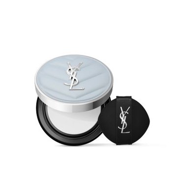 YSL 恆久無瑕柔霧定妝氣墊粉餅 14g (寶寶藍)