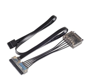 【享最高折300】SilverStone 銀欣 CP13 180度延伸SATA硬碟線材組/SST-CP13