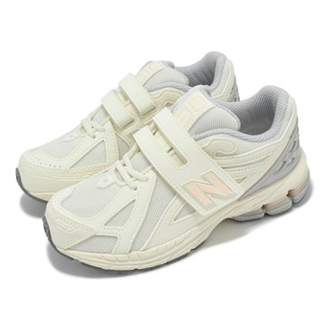 New Balance NB 童鞋 1906 寬楦 中童 小朋友 奶油黃 灰 運動鞋 休閒鞋 魔鬼氈 NB PV1906ET-W