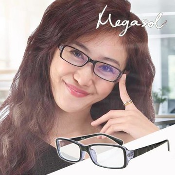 寶麗萊抗UV400濾藍光平光眼鏡(2118-6色任選)