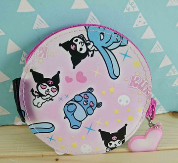 【震撼精品百貨】酷洛米 Kuromi 零錢包 圓形 震撼日式精品百貨