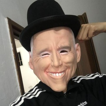 惡搞老人面具節日舞臺劇紳士角色扮演道具套裝萬圣節搞笑人物頭套