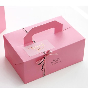 Fragile 馬克西 手提盒 20 x 13.5 x 9 公分  粉色  10個