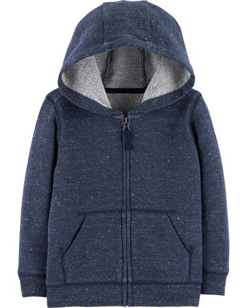 Toddler Marled Zip-Up French Terry Hoodie