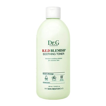 Dr. G R.E.D Blemish 舒膚化妝水 保濕鎮靜 舒緩乾燥肌膚 敏感肌適用  400ml  1瓶