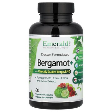 Emerald Laboratories, 弗手柑 +，60 粒素食膠囊