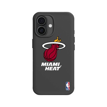 iPhone 16 SolidX 黑 - NBA - Logo-邁阿密熱火 Miami Heat - Light