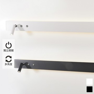 18park-映線場壁燈-92cm/2色 [黑色]