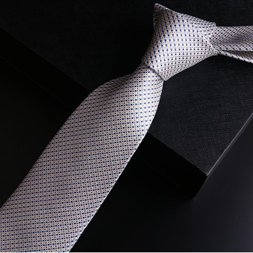 真絲領帶桑蠶絲襯衫男士正裝商務韓版窄結婚新郎婚禮職業米色8cm