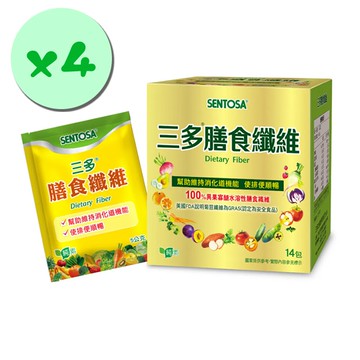 【SENTOSA 三多】膳食纖維 x4盒 (5gx14包)
