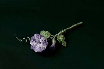 【秋冬新時尚】元森手作 牽牛花 微鉤胸針