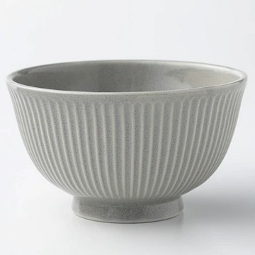 NITORI (日本製)超輕量飯碗 銀灰釉 大