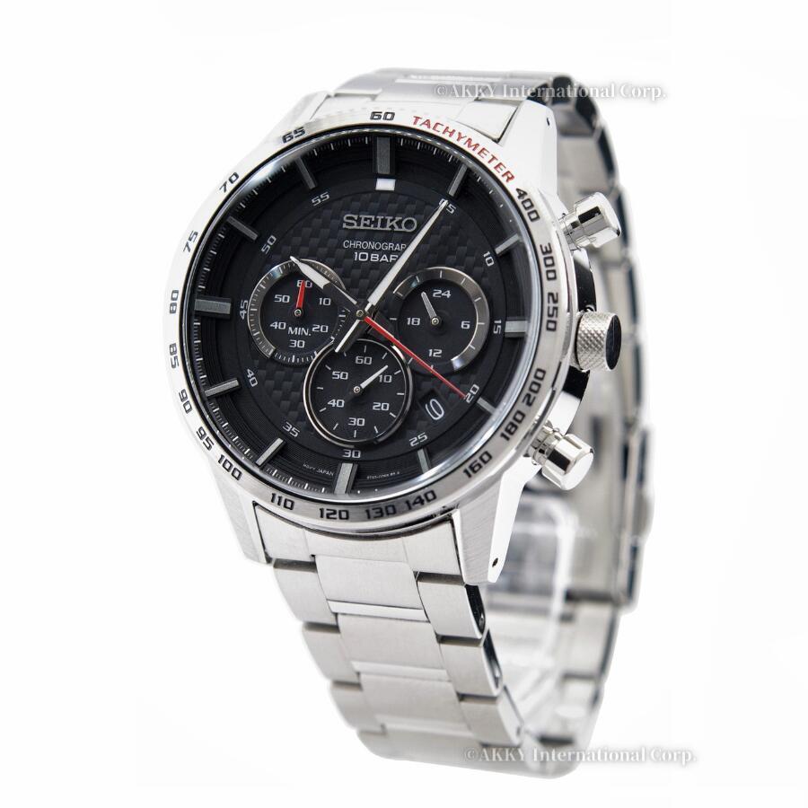 セイコー SEIKO 腕時計 クオーツ クロノグラフ 100M防水