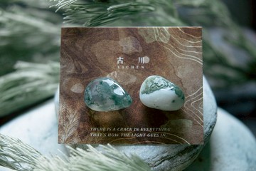 CRACK | 礦物系耳環 |  EARRINGS