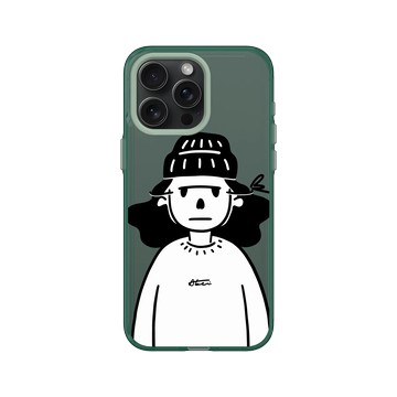 iPhone 15 Pro Max Clear 憂墨綠 - Abei - Maskboy Solo