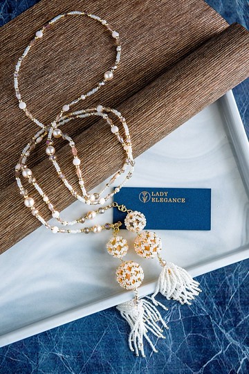 【新品優惠】粉黛佳人 風情萬種手工珠 多變化項鍊