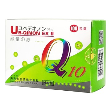 優倍立能Q10膠囊 UB-QINON EX 100粒裝