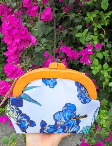 傳遞彩虹之愛~木頭口金包