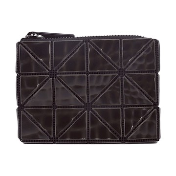 ISSEY MIYAKE 三宅一生 BAOABO CASSETTE 3X4壓紋零錢包-黑