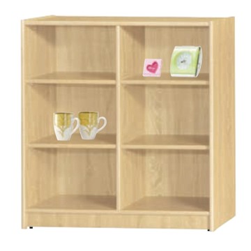 文創集 康永3尺開放六格書櫃(四色可選)-90x30x92cm免組