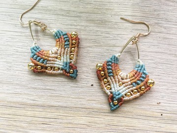 Macrame南美編織耳環