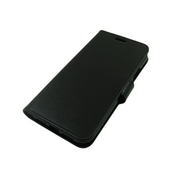 Ninja Apple iPhone 16 (6.1吋)經典瘋馬紋保護皮套黑色