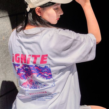 【CREEPS】Ignite 寬鬆重磅印花T恤 210g